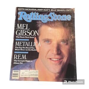 Rolling Stone Magazine issue 543 featuring Mel Gibson Jan 1989